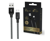 ExtraLink Smart Life USB - microUSB 1m Czarny - 1550952 - zdjęcie 2